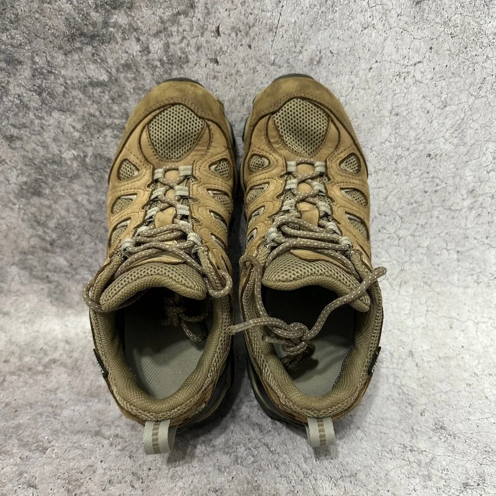 Oboz Sawtooth II Low Waterproof Hiking Shoes Womens 8 Brown B-DRY Leather